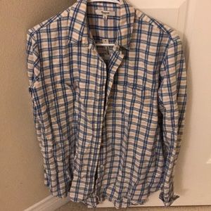 madewell flannel with tags